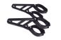 Preview: CNC Alu Lampenhalter Set für 35-37 mm Durchmesser, schwarz