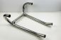 Preview: BMW R60 R75 R80 R90 R100 Twinshock Krümmer 38mm mit Interferenzrohr