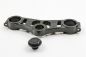 Preview: BMW R80R R100R Paralever Gabelbrücke 41mm für Stummellenker mit TÜV
