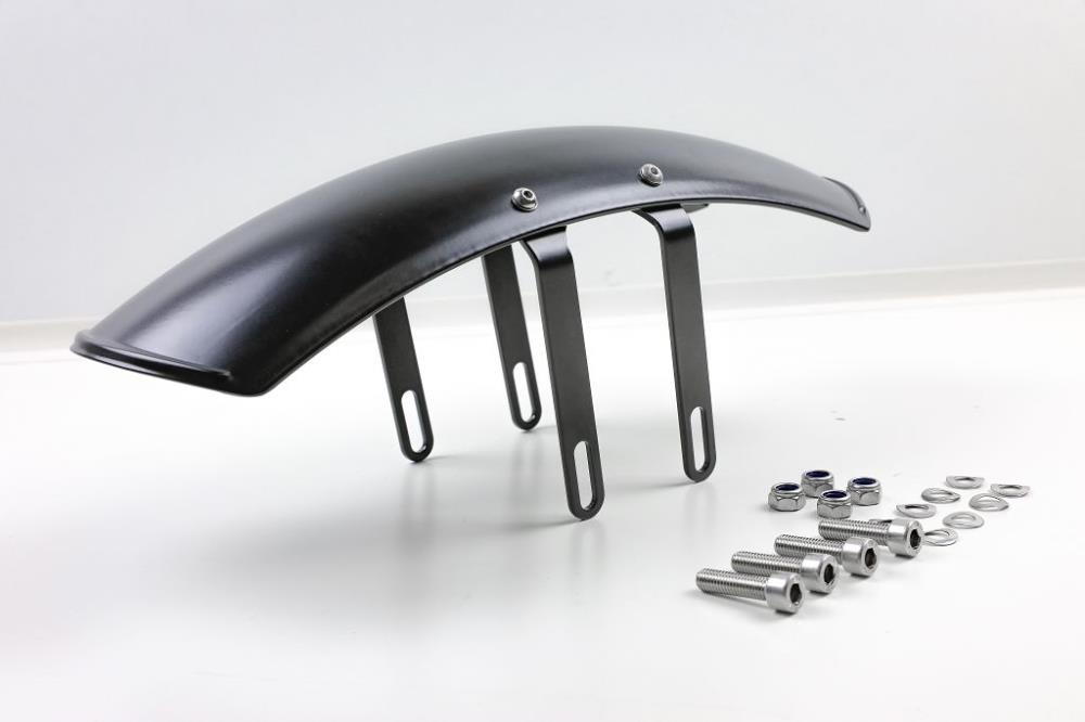 Preview: BMW R75/80/90/100 Twinshock mit Schwenksätteln Fender Kit, schwarz  niedrige Ausführung