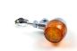 Preview: Blinker BULLET LIGHT Aluminium poliert 1 Stück
