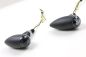 Preview: LED-Blinker MICRO-BULLET getöntes Glas schwarz