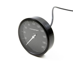 Motogadget chronoclassic 2 speedo, schwarz