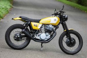 Yamaha SR 500 Umbau inklusiver kompletter Restauration