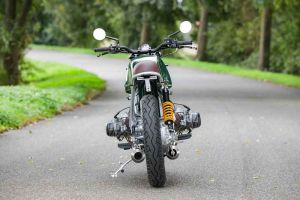 BMW Cafe Racer SE Concept Bike Classic Silver Green