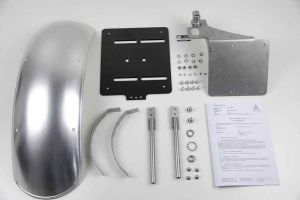 BMW Paralever Bobber Schutzblech Kennzeichenhalter Kit mit TÜV Gutachten