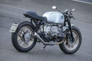 BMW Cafe Racer Concept Bike Special Silver