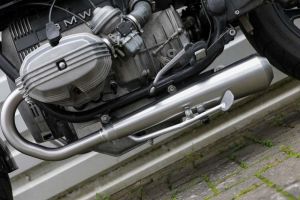 BMW R65 Monolever Bobber Short 2-2 Komplettanlage mit ABE
