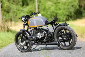 BMW Bobber SE Concept Bike Performance Edition gray orange