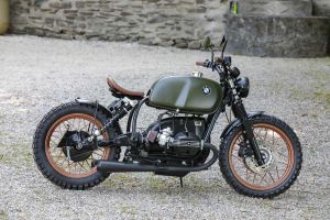 BMW Bobber SE Concept Bike Twinshock green Edition