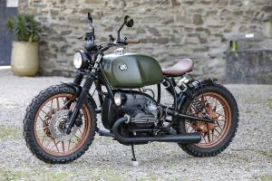 BMW Bobber SE Concept Bike Twinshock green Edition