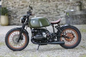 BMW Bobber SE Concept Bike Twinshock green Edition