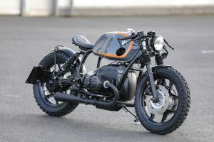BMW Bobber SE Concept Bike Racer Edition gray orange #3