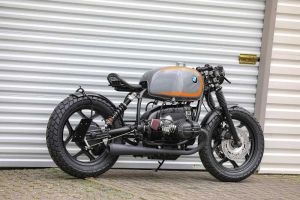 BMW Bobber SE Concept Bike Racer Edition gray orange