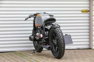BMW Bobber SE Concept Bike Racer Edition gray orange