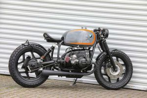 BMW Bobber SE Concept Bike Racer Edition gray orange