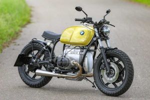 BMW Bobber SE Concept Bike Second Series yellow