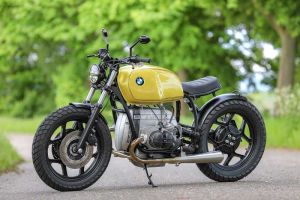 BMW Bobber SE Concept Bike Second Series yellow