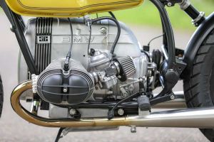 BMW Bobber SE Concept Bike Second Series yellow