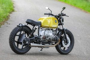 BMW Bobber SE Concept Bike Second Series yellow