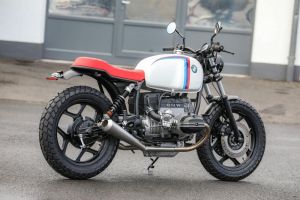 BMW Roadster SE Concept Bike White Red Edition
