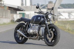 BMW Roadster E Concept Bike Black Silver Edition
