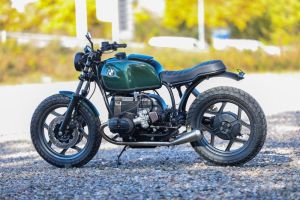 BMW Roadster SE Concept Bike Dark Green Edition Short
