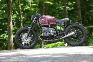BMW Bobber SE Concept Bike Old Fashion purple