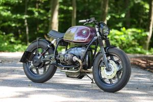 BMW Bobber SE Concept Bike Old Fashion purple