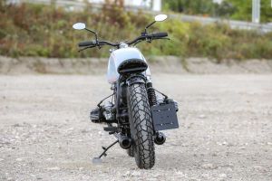 BMW Bobber SE Concept Bike Basic gray blue