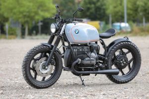 BMW Bobber SE Concept Bike Basic gray blue