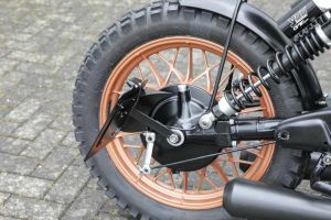 BMW R65 R75 R80 R90 R100 Twinshock Kennzeichenträger seitlich mit TÜV