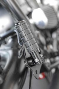 SE klappbare Sozius Fußrasten Aluminium CNC gefertigt