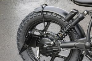 BMW Monolever Bobber Schutzblech + Kennzeichenhalter Umbau