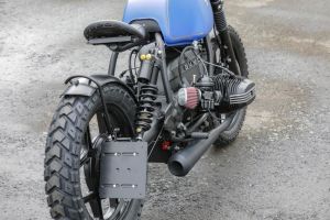 BMW Monolever Bobber Schutzblech + Kennzeichenhalter Umbau