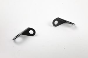 Kellermann Atto Adapterplatten schwarz für Montage an Brems-/Kupplungshebel