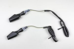 Blinkleuchte Shadow LED schwarz getönt