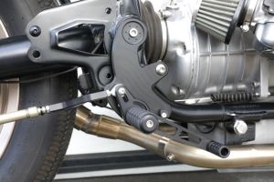 SE Fußrasten-Komplettanlage für BMW R65 R80 R100 Monolever