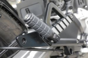 SE klappbare Sozius Fußrasten Aluminium CNC gefertigt