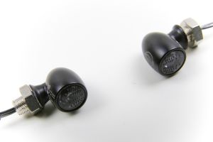 Kellermann LED-Blinker Bullet Atto Dark, getöntes Glas