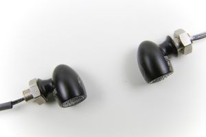 Kellermann LED-Blinker Bullet Atto Dark, getöntes Glas