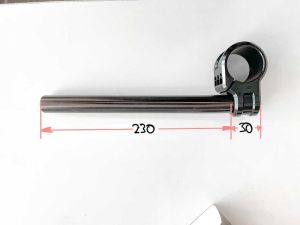 ABM Stummellenker Race Cafe Racer mit 36 mm Klemmschellen