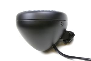 LED-Scheinwerfer 5 3/4 Zoll mit TFL, schwarz, E-geprüft