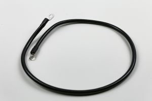 Battery cable 720mm with ring eye M6 and M8