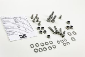Schraubensatz Edelstahl für SE-Heckumbau Kit BMW Paralever