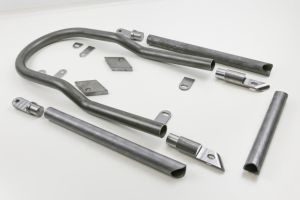BMW R45 R65 R80 R100 Twinshock models rear frame customizing kit with step