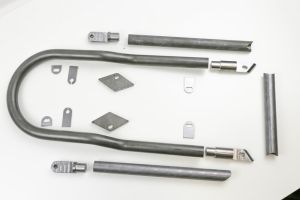 BMW R45 R65 R80 R100 Twinshock models rear frame customizing kit with step