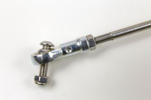 Bremsgestänge V2A 450mm mit Uniball Gelenk