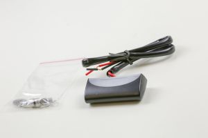 Nummernschildbeleuchtung, schwarz,  E-gepr. UNIVERSAL