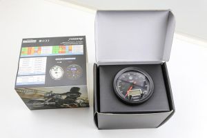 Acewell 085 Tacho mit Geschwindigkeitsanzeige in schwarz
